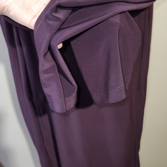 Sun Kim Purple Cowl Neck Joann Tunic - Picture 5 of 8